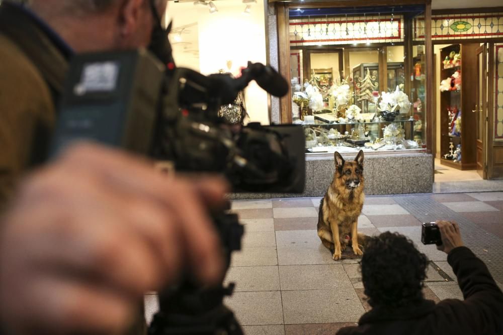 Grabación del documental sobre Rufo en Oviedo