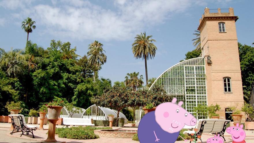 Visita El Botànic con Peppa Pig