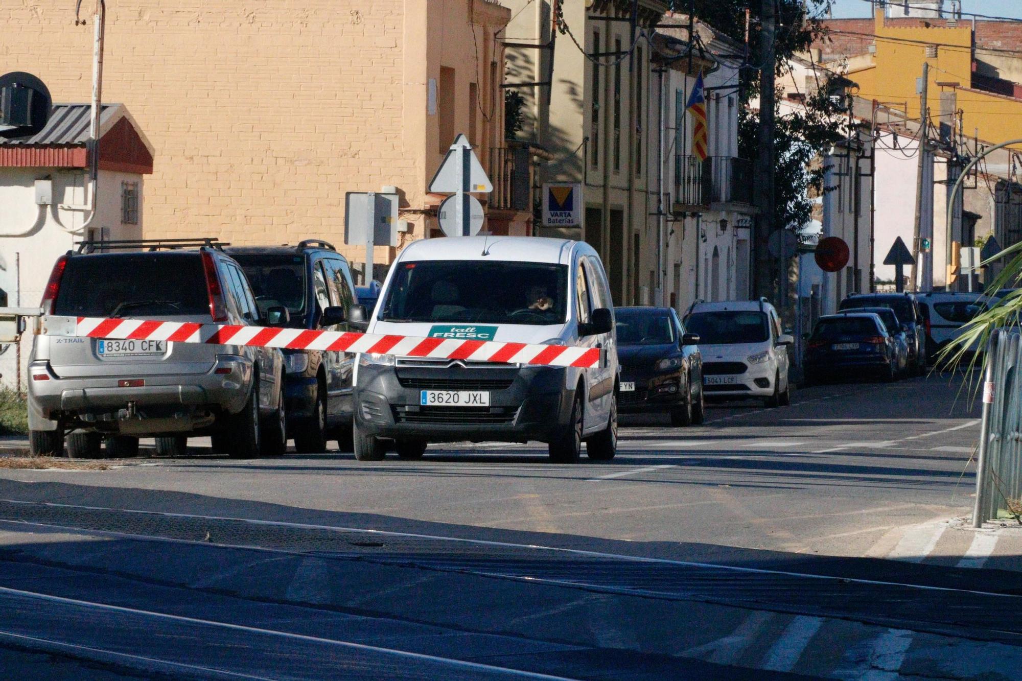 Galeria de fotos: el pacte entre Flaçà, Adif i la Generalitat