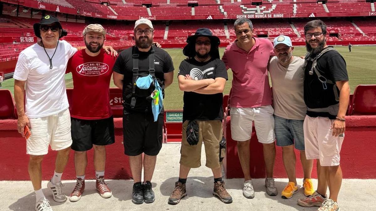 Equipo de trabajo del documental.