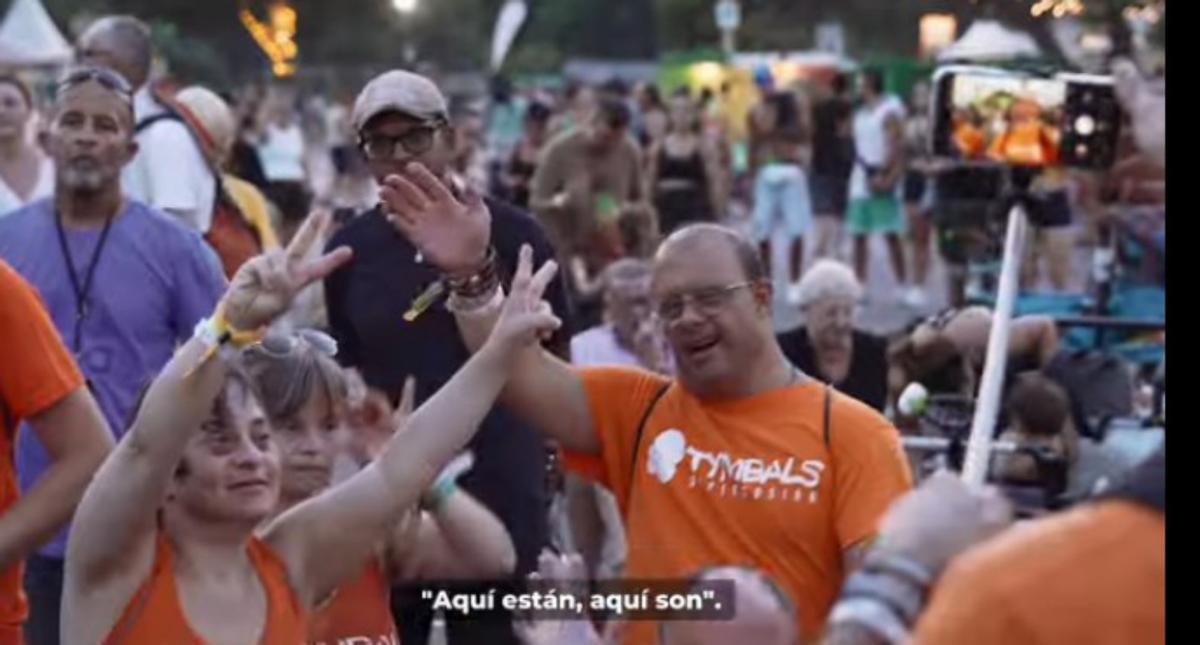 Una secuencia del documental de Tymbals.
