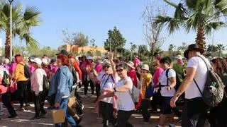Más de 540 personas se reúnen para caminar en Albal