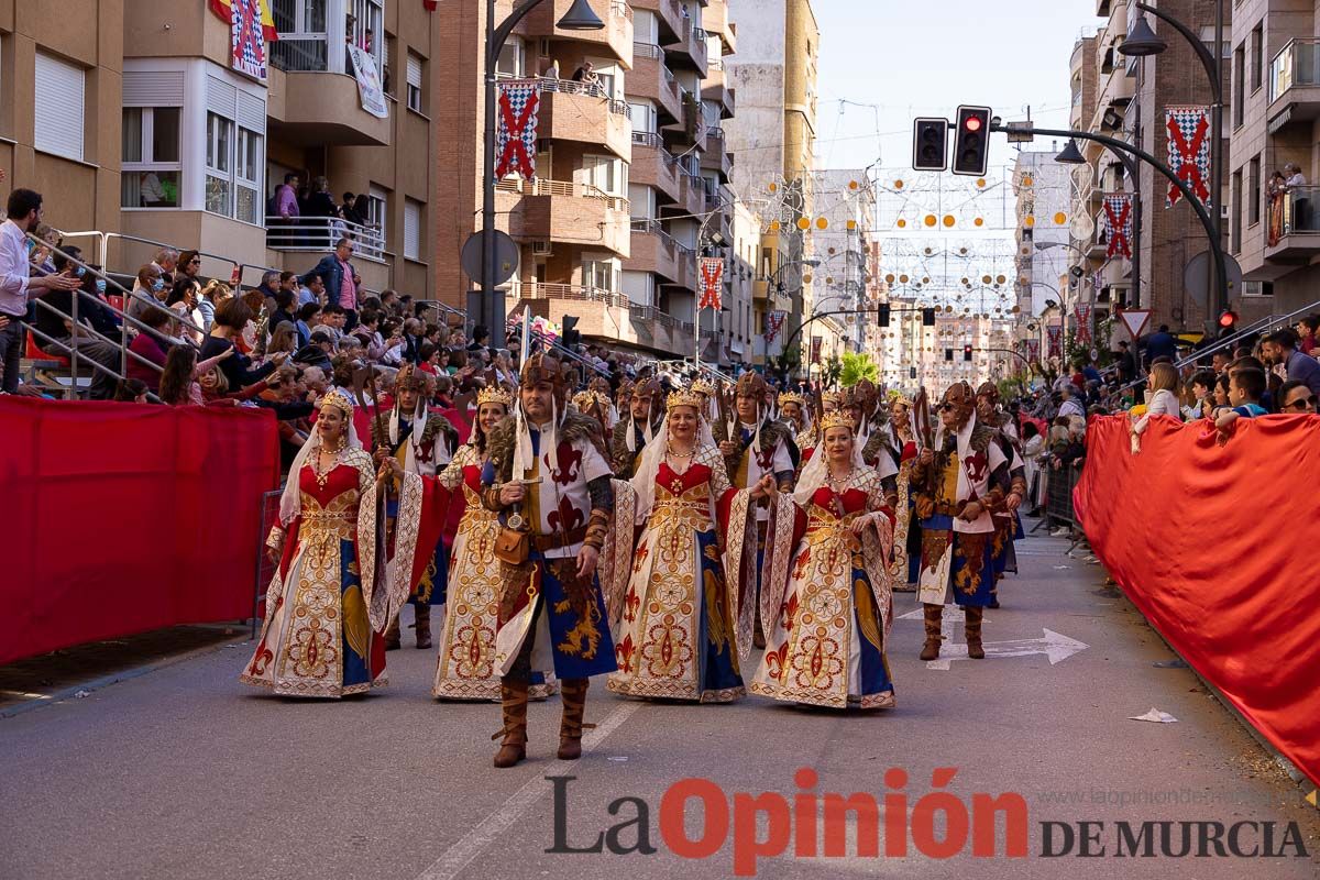 Procesión de subida a la Basílica en las Fiestas de Caravaca (Bando Cristiano)