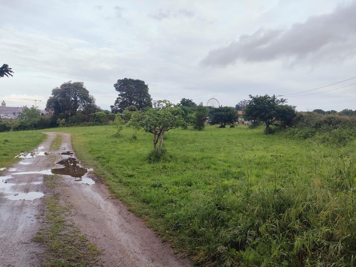 Parte de los terrenos del sector EU-11 en San Lourenzo