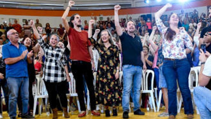Acto de Unidad Podemos en Gran Canaria en octubre de 2019.