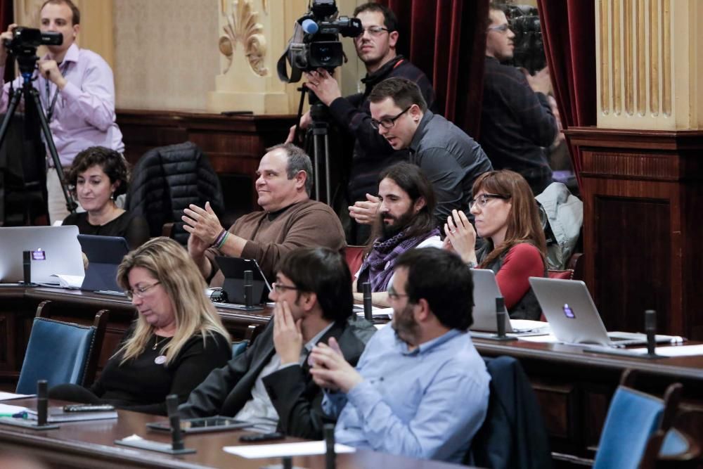 Pleno del Parlament del 22 de marzo