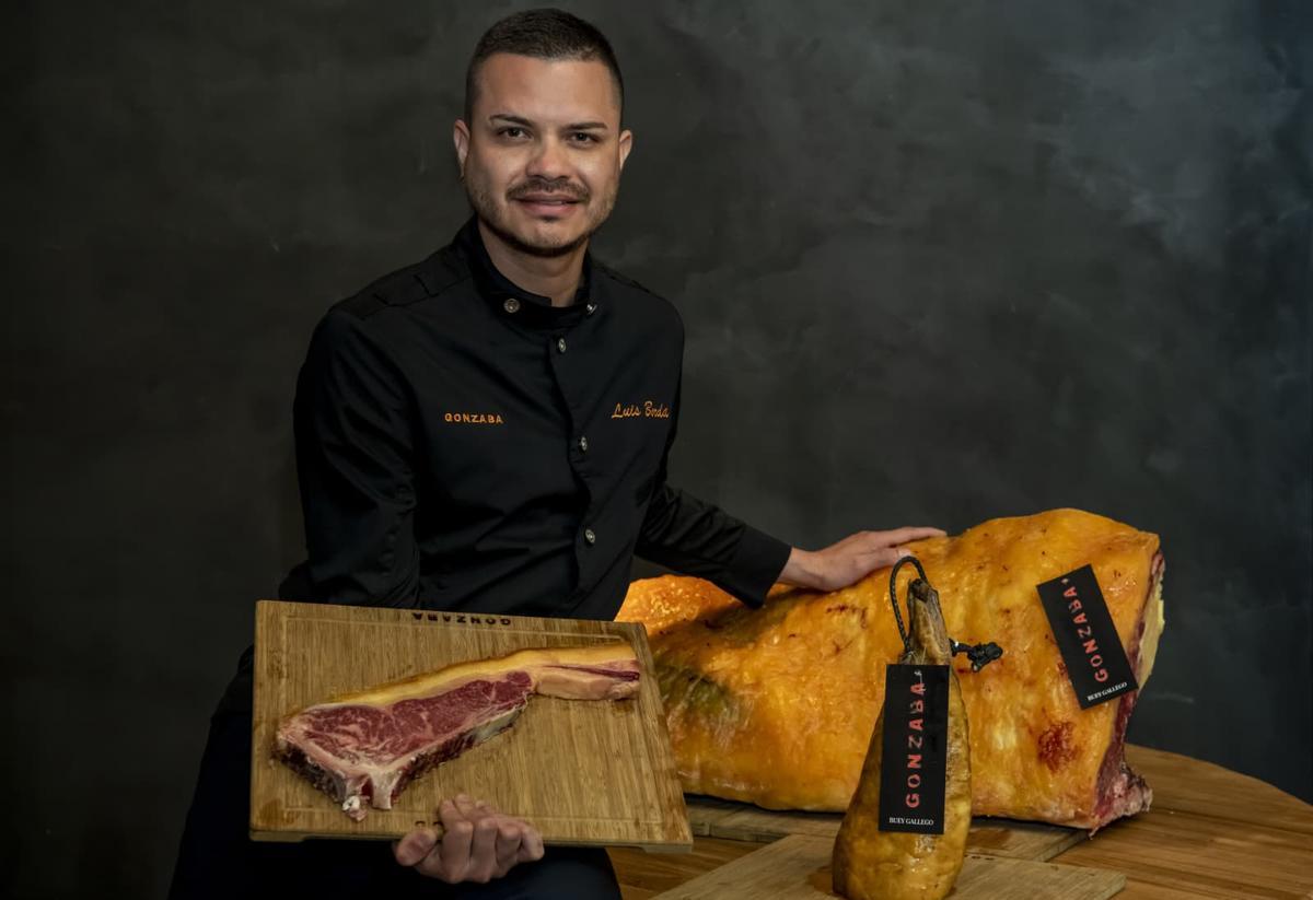 Luis Borda, chef ejecutivo de Asador Gonzaba Madrid, defiende una cocina basada en el origen, la trazabilidad y el producto gallego.