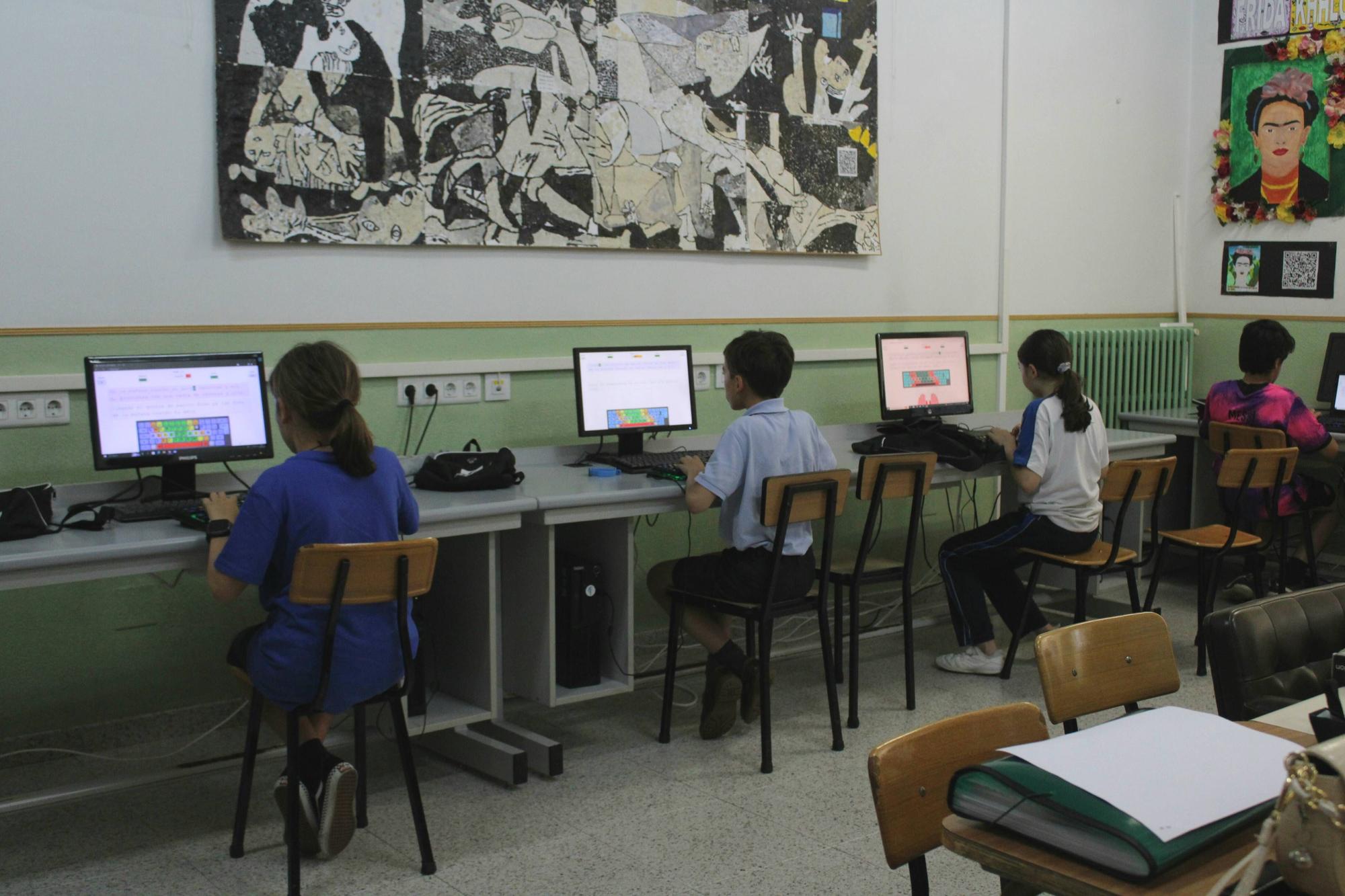 El torneo de escritura digital del colegio San Vicente de Gijón, en imágenes