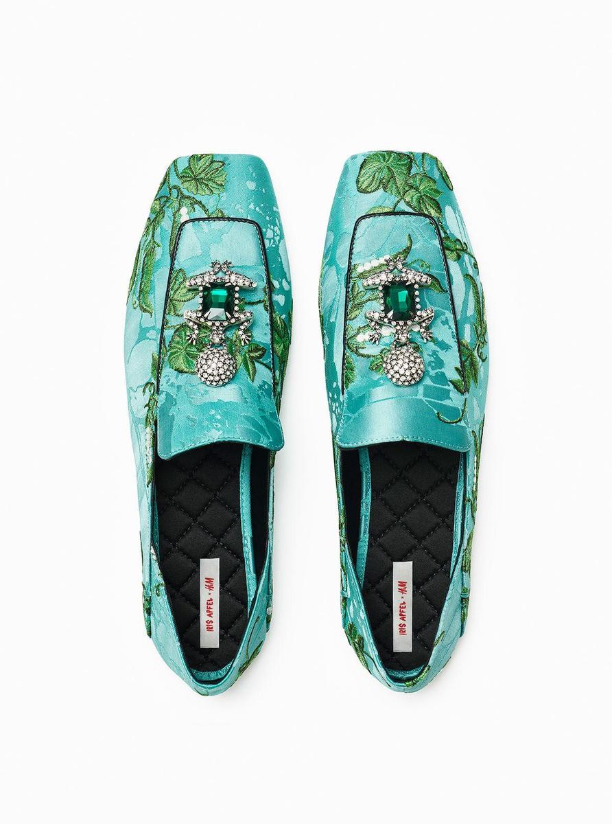 Mocasines de Iris Apfel X H&amp;M, 149 €.