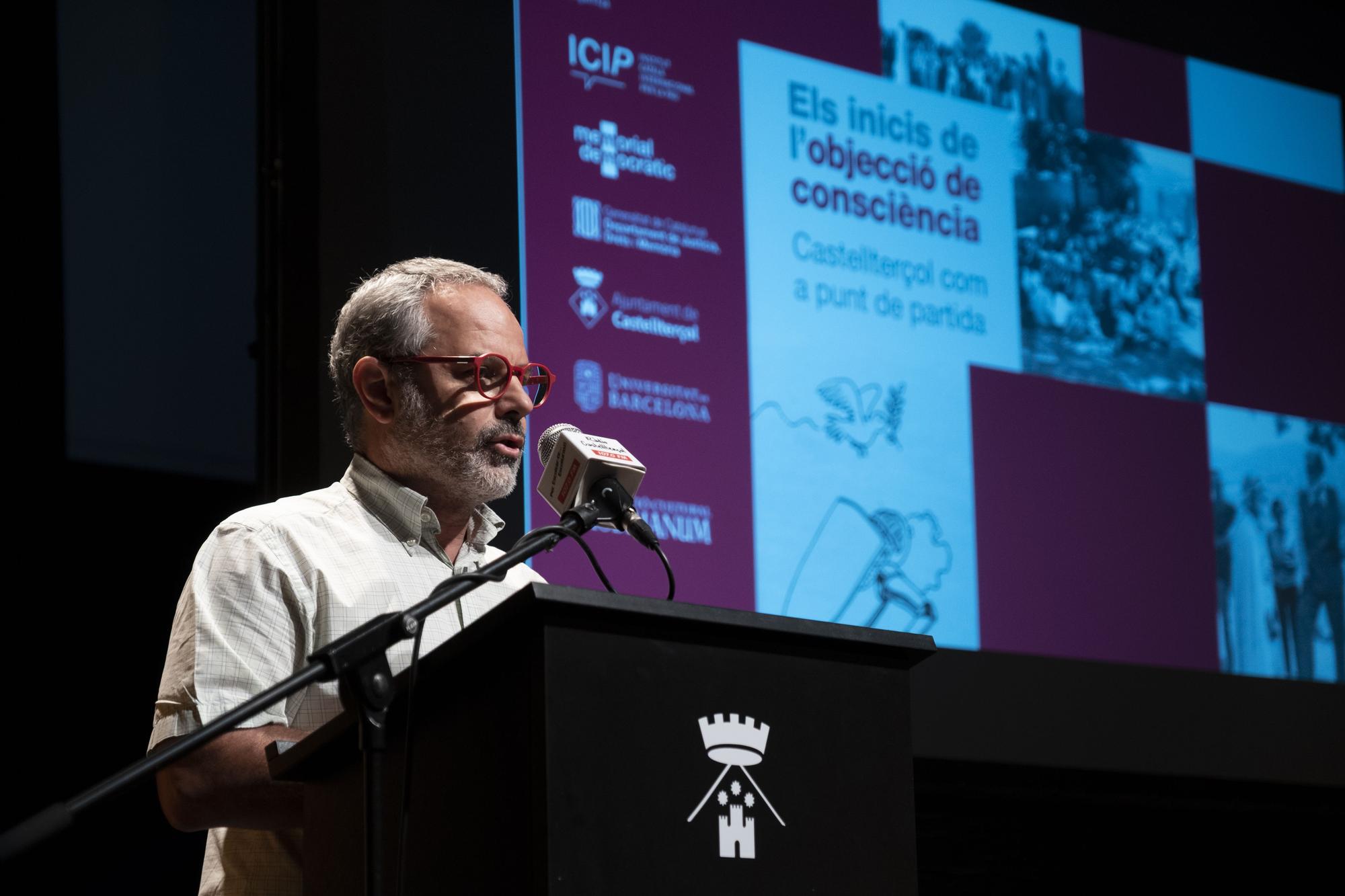 EN FOTOS | Castellterçol recorda la llavor de l'objecció de consciència política a Espanya