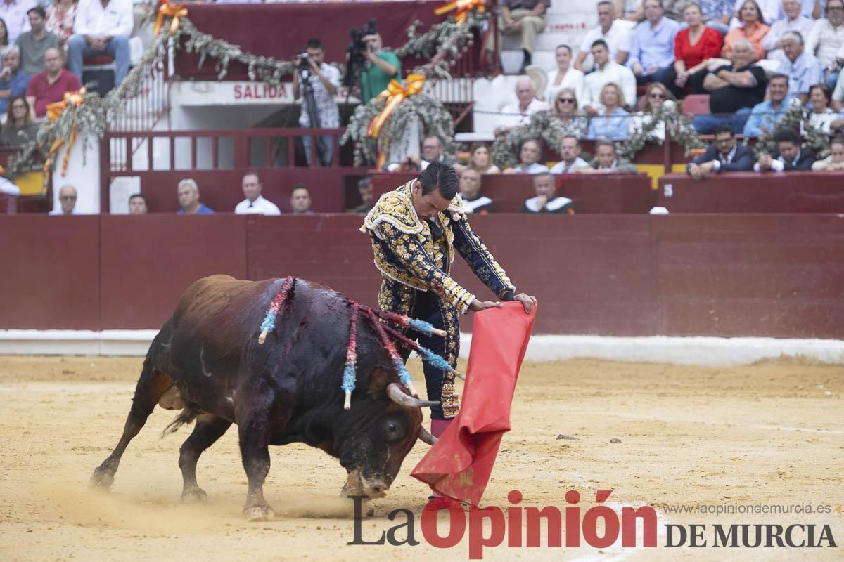 Cuarta corrida en la Feria Taurina de Murcia (Castella, Manzanares y Ureña)