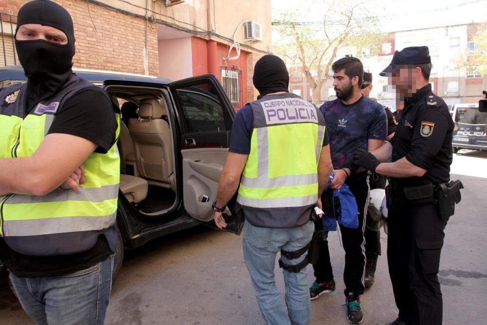 Operación antidroga en Cartagena