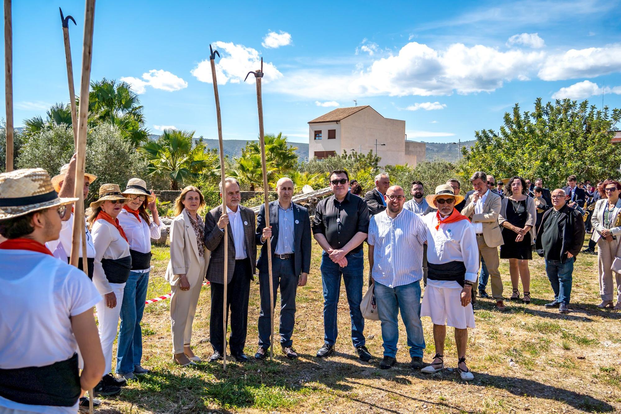 Antella festeja la declaración de la "maerà" como Patrimonio de la Humanidad