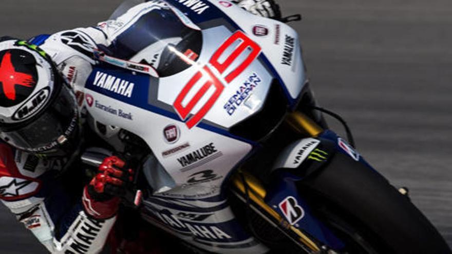 Jorge Lorenzo, con buenas sensaciones