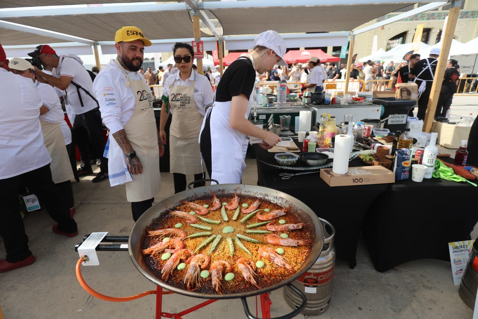Arranca el World Paella Day en la Marina de València