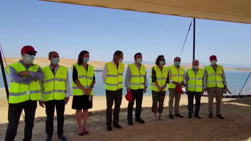 Extremadura alberga primera fotovoltaica flotante de España conectada a red