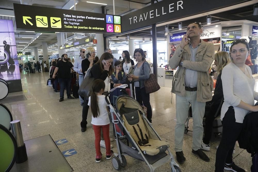 Un fallo informático afecta a los aeropuertos de Palma, Ibiza y Menorca