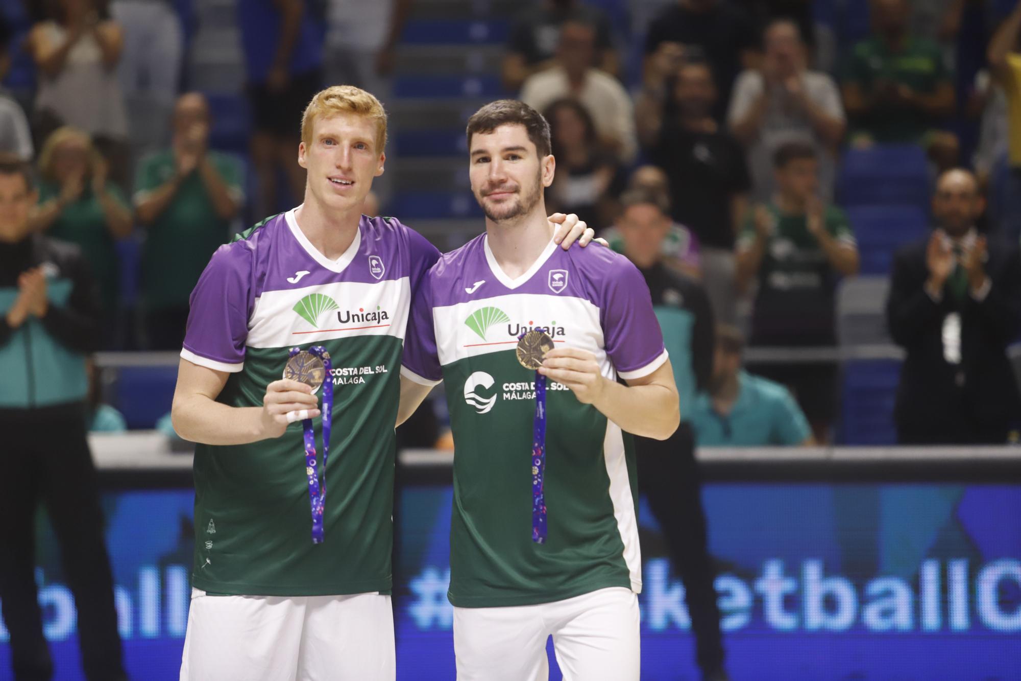 Unicaja - Den Bosch, semifinal de la fase previa de la BCL, en imágenes