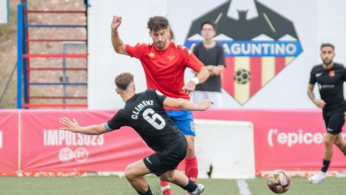 Una acción de Pedro Torres durante el último partido.
