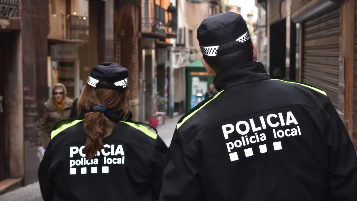 Agents de la policia local de Manresa