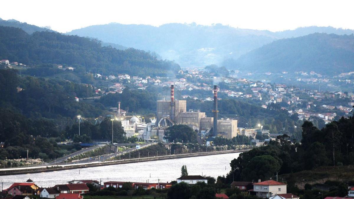 Fábrica de Ence en Lourizán. |   // GUSTAVO SANTOS