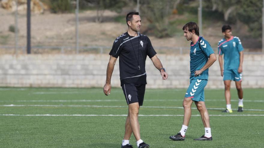 José Manuel Aira, en un entrenamiento.