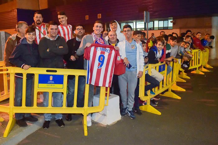 Llegada del Atlético de Madrid