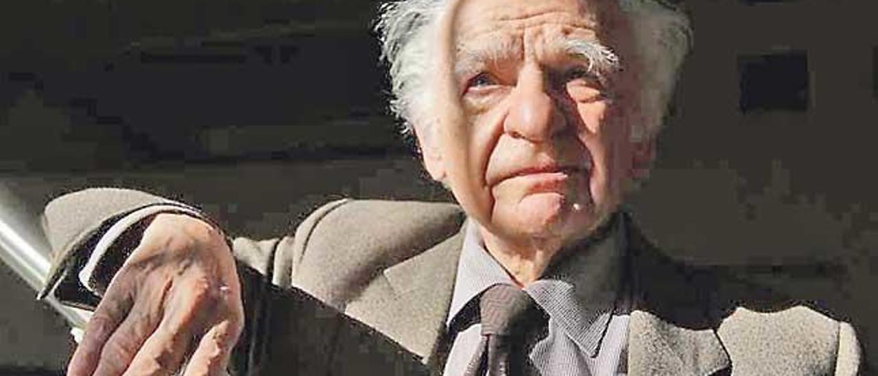 El poeta i assagista francès Yves Bonnefoy.