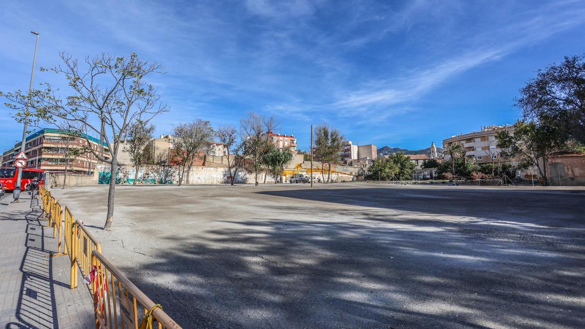 El aparcamiento se va a abrir esta semana de forma provisional para 90 vehículos