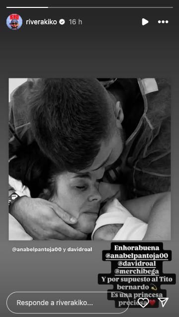 Felicitación de Kiko Rivera a su prima, Anabel Pantoja