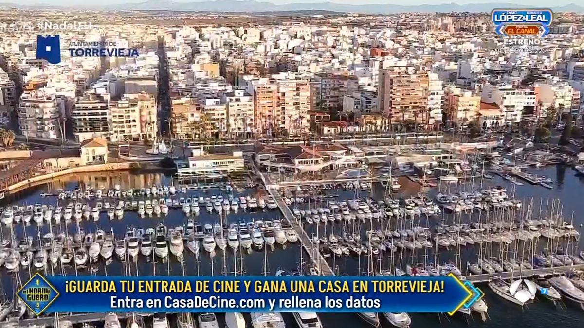 Imagen promocional de Torrevieja emitida en El Hormiguero
