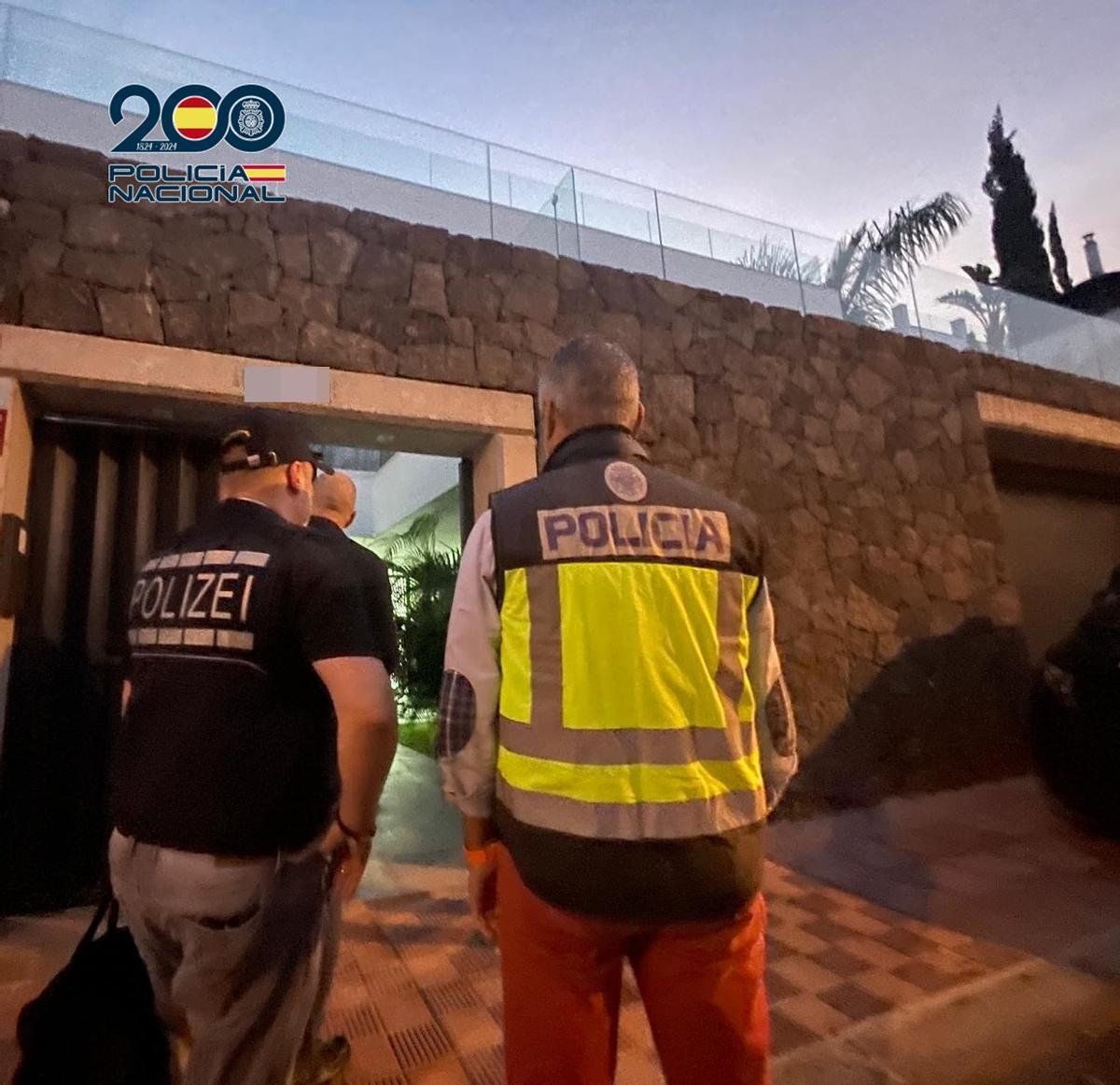 Registro en un chalé de lujo de Tenerife