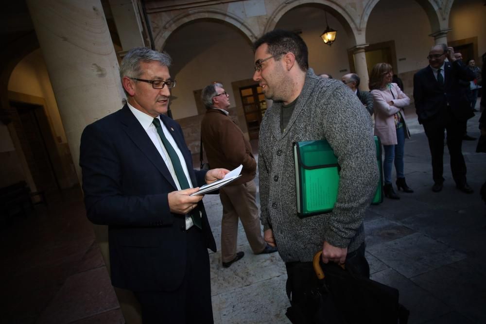 Santiago García Granda, nuevo rector de la Universidad de Oviedo