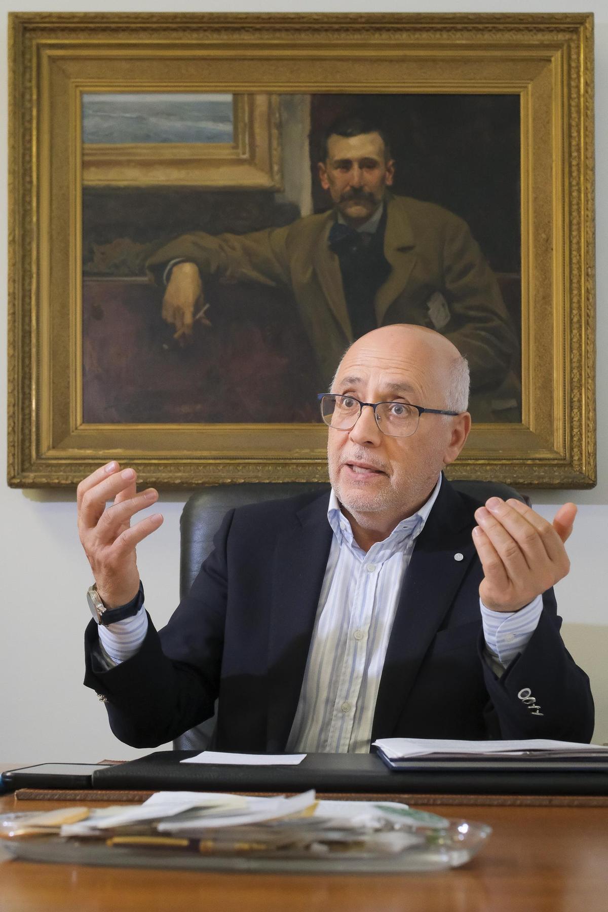 El presidente del Cabildo de Gran Canaria, Antonio Morales.