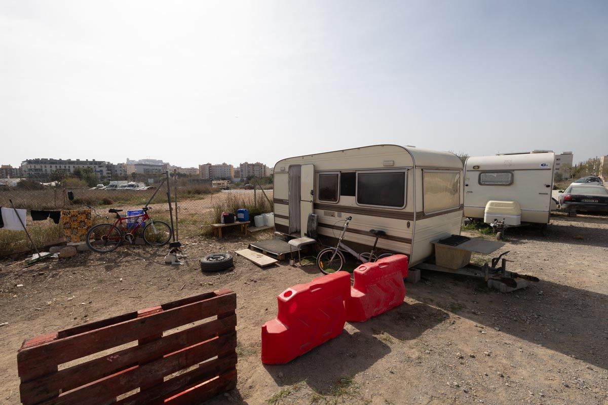 Las imágenes de los asentamientos de caravanas en Ibiza - Diario de Ibiza