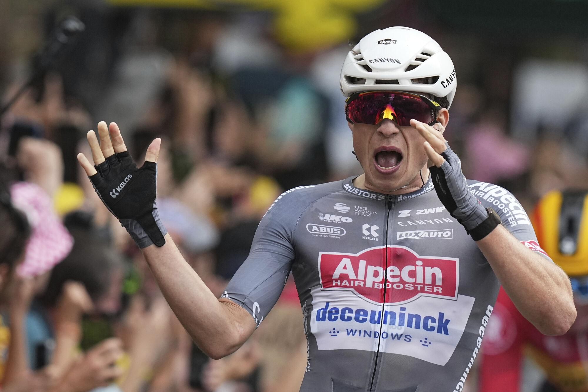 La etapa 1 del Tour de Francia, en imágenes.