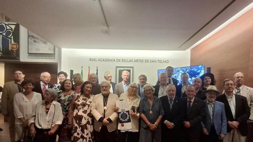 La Academia de San Telmo homenajea al escultor Berrocal en el 20 aniversario de su muerte
