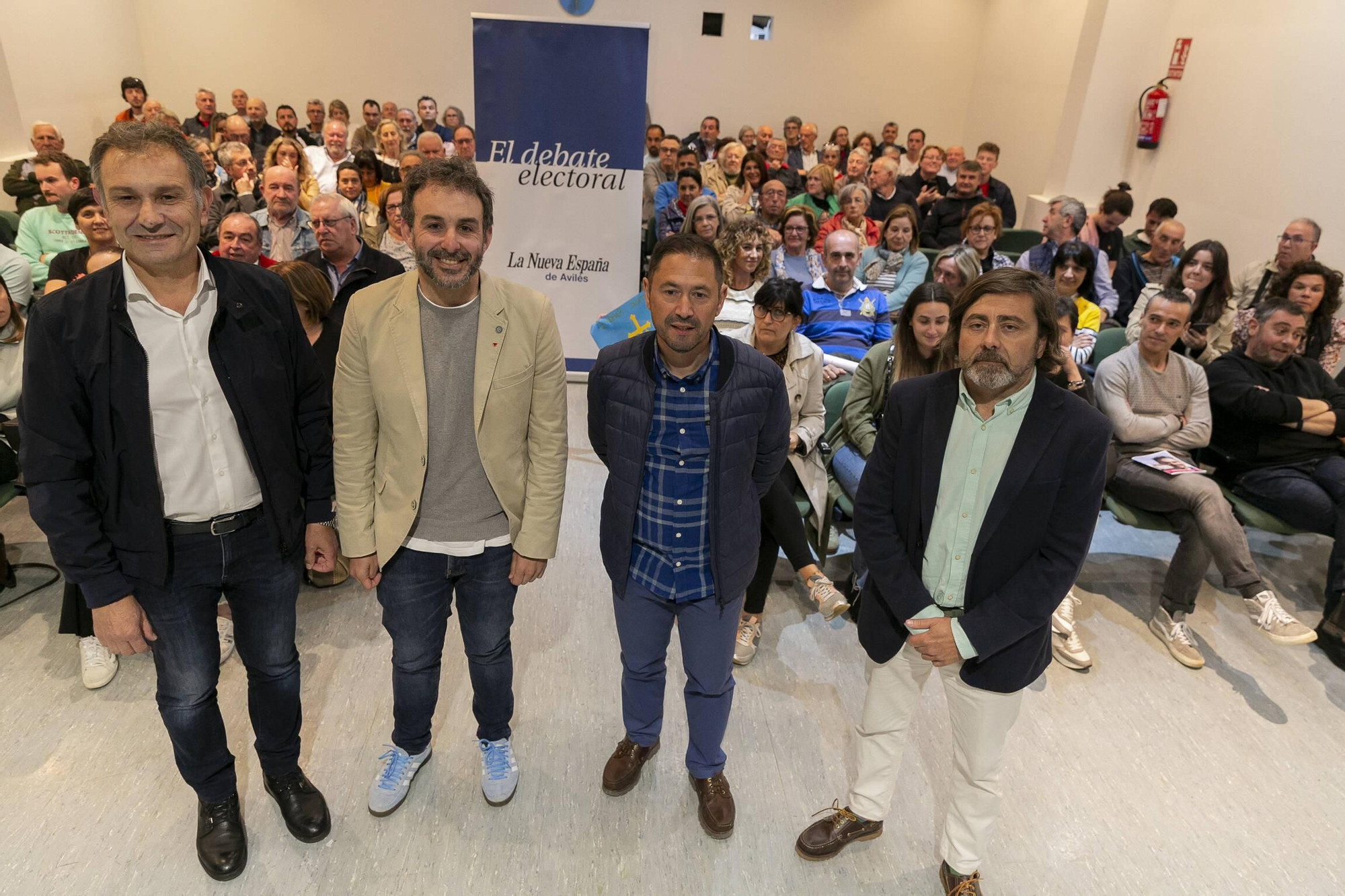 EN IMÁGENES: así fue el debate electoral organizado por LA NUEVA ESPAÑA en Gozón