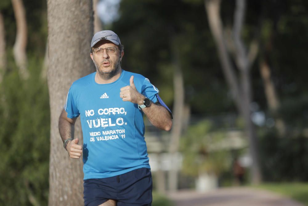 El cauce del río se llena de deportistas