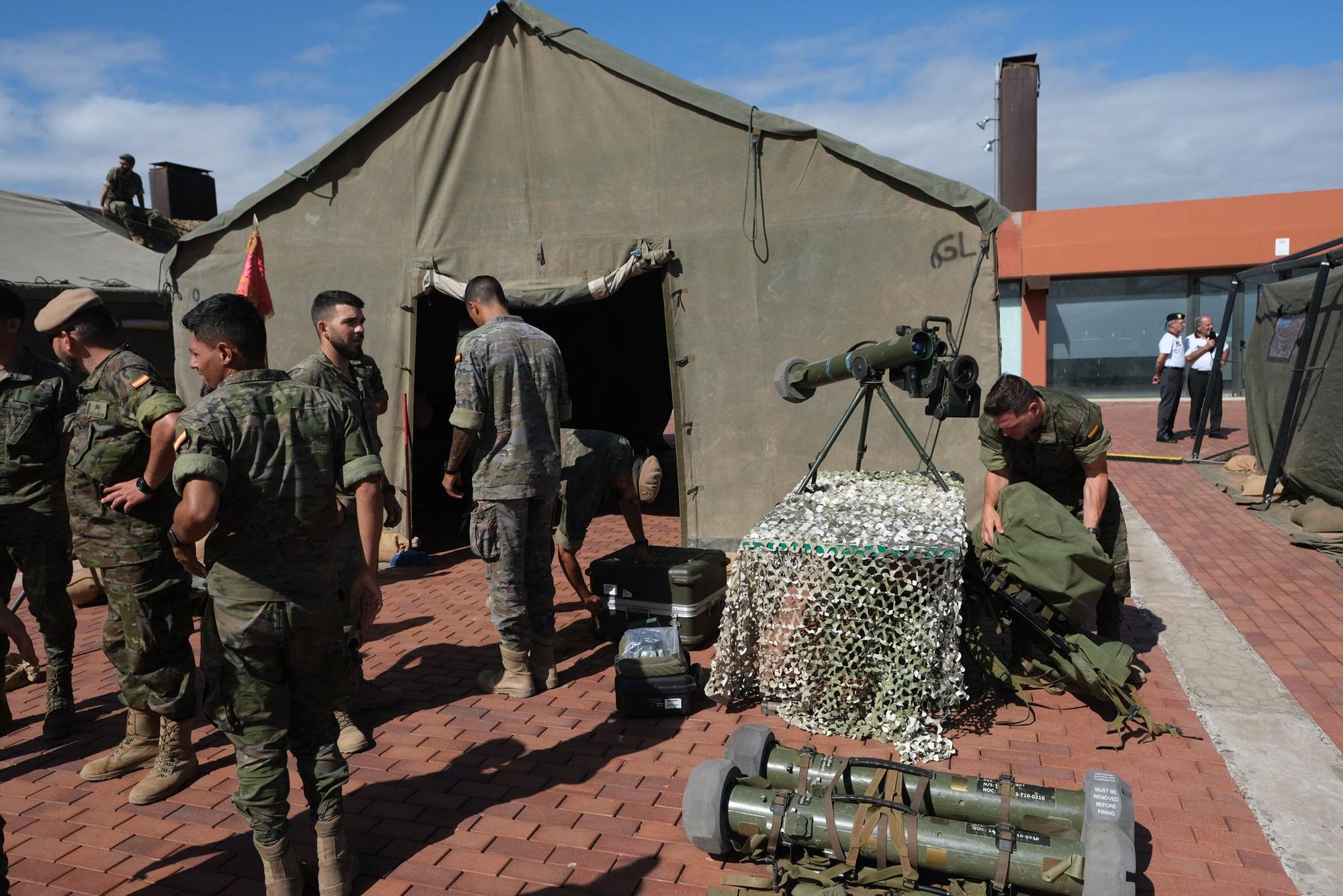 Celebración del Día de las Fuerzas Armadas en Las Palmas de Gran Canaria