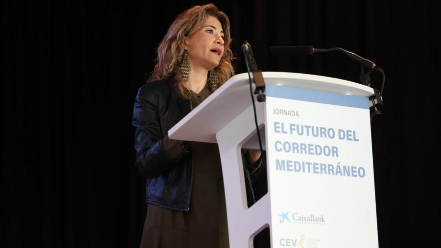 Raquel Sánchez afirma la &quot;inequívoca apuesta&quot; del Gobierno por el corredor mediterráneo