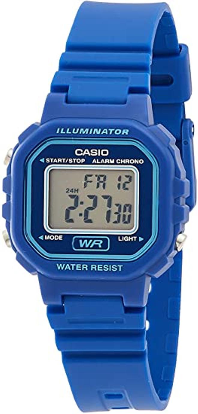 Reloj casio azul (precio:24,65 euros)