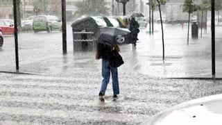 Aviso por tormentas y granizo mañana en la Región de Murcia