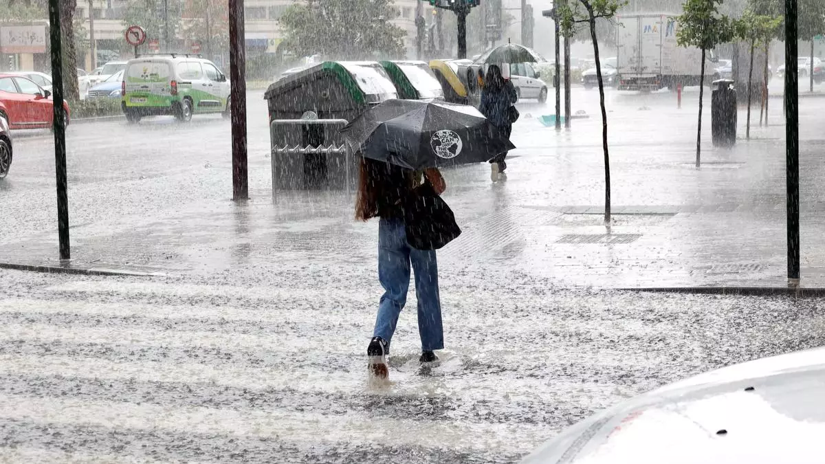 Aviso por tormentas y granizo mañana en la Región de Murcia