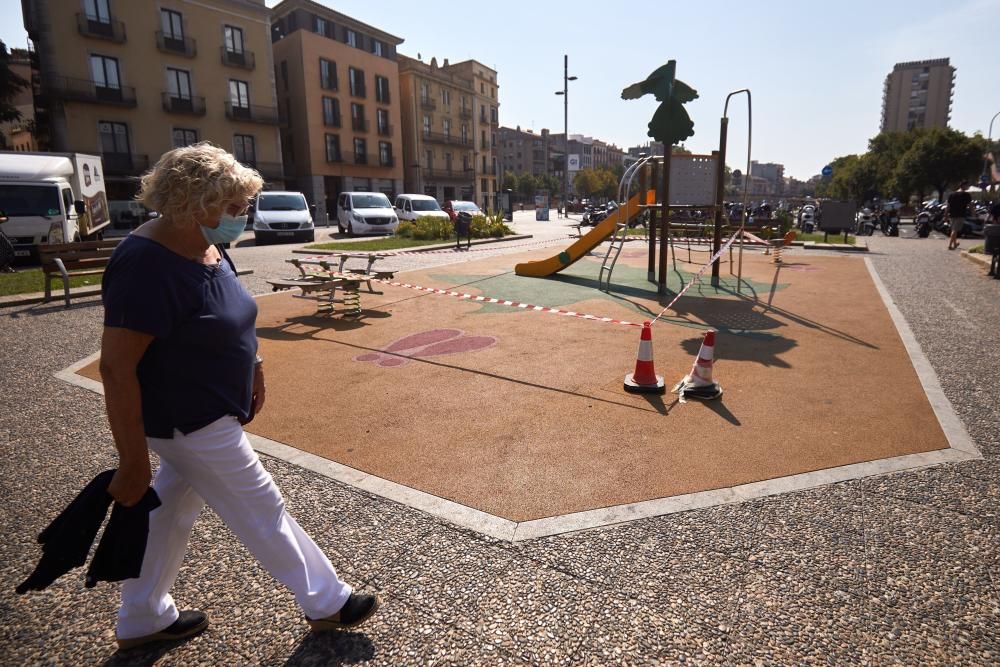 Arrenquen les restriccions per frenar la propagació del coronavirus a Girona i Salt