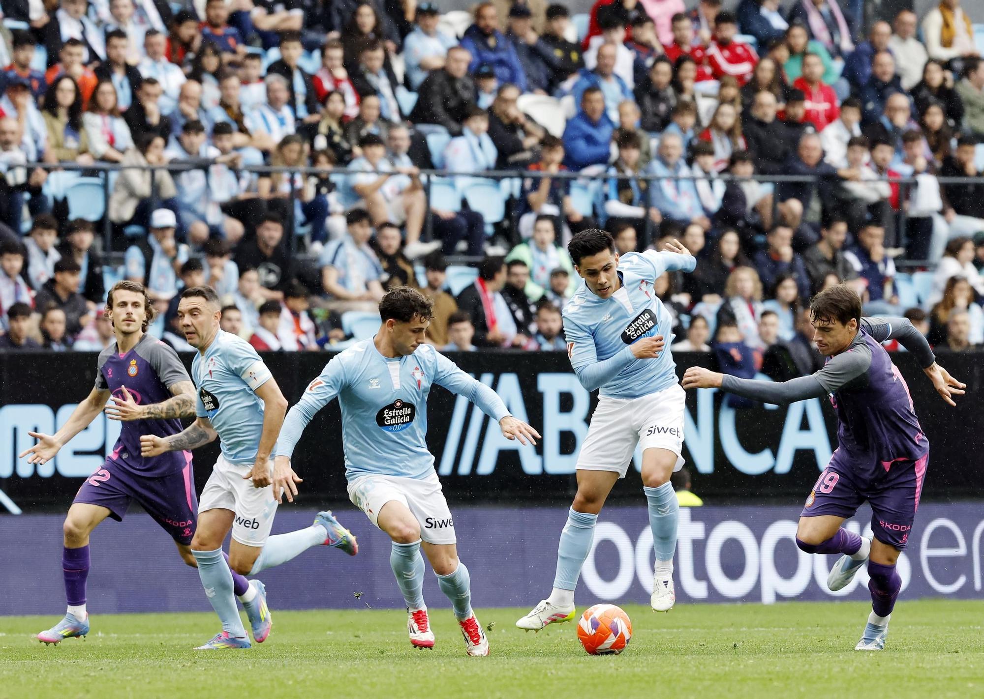 Las mejores imágenes del Celta - Espanyol