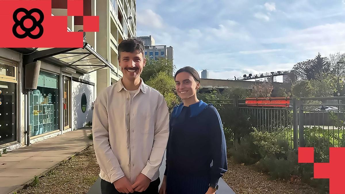 Los cofundadores de Punto Health, Jack Eckersley y Anna Muñoz Farré