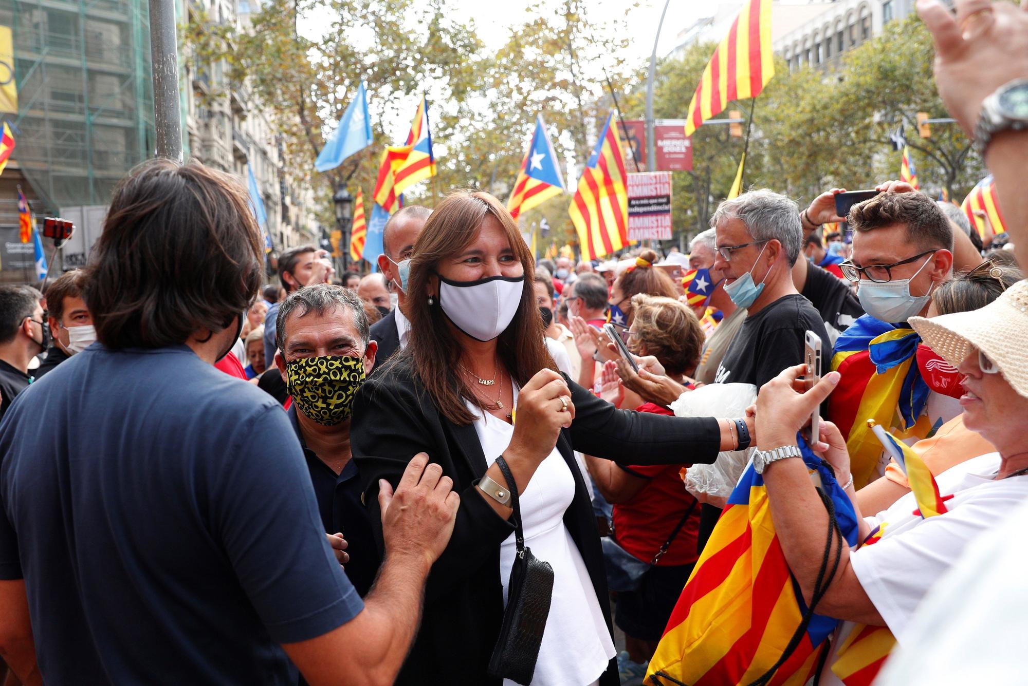 Les millors imatges de la Diada 2021 | La manifestació de l'11-S a Barcelona