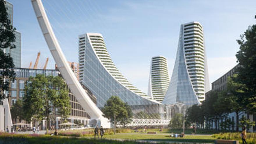 La prensa inglesa cuestiona el proyecto de Calatrava por la similitud a obras anteriores