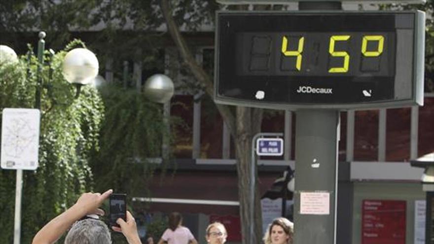 Hospitalizado un anciano tras sufrir un golpe de calor en la